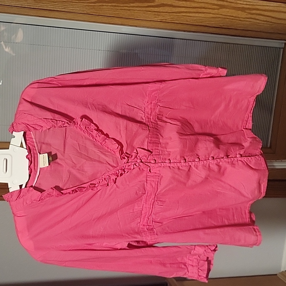 Plus size adorable baby doll blouse